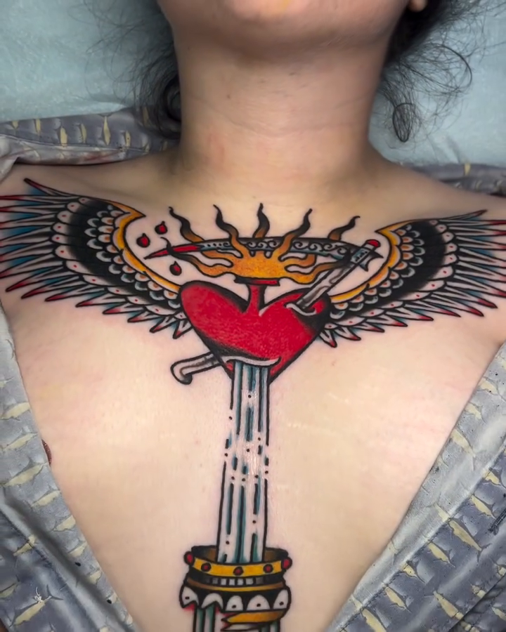 Tattoo by @griffintheflesh — american_traditional