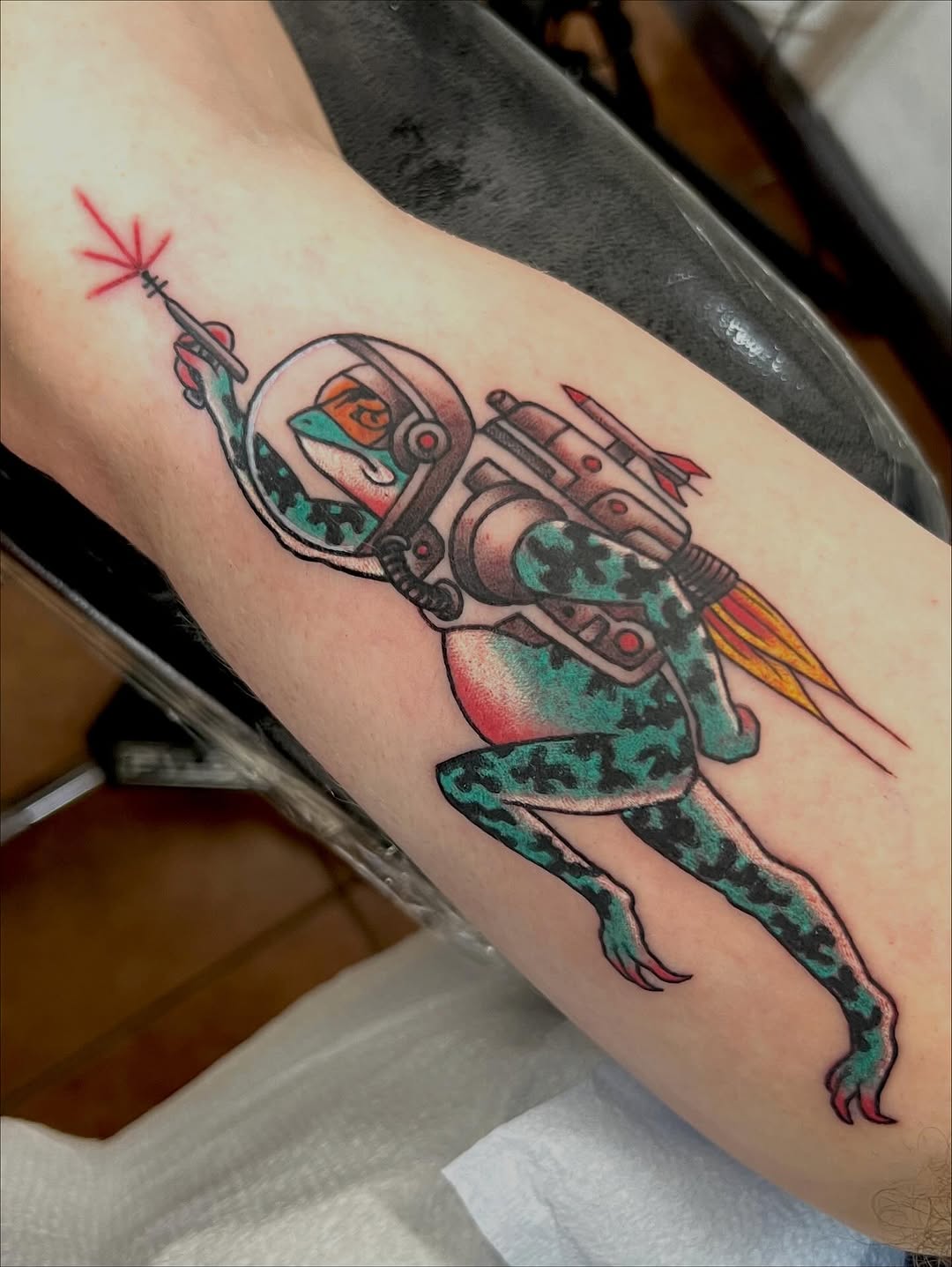 Tattoo by @rockyburley โ new_school