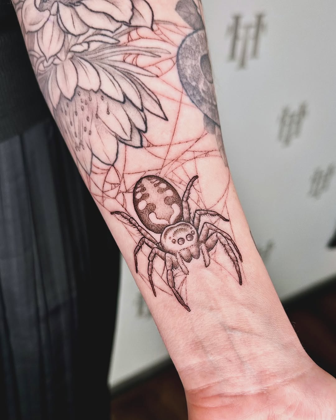 Tattoo by @therubygore โ black_and_grey, fine_line