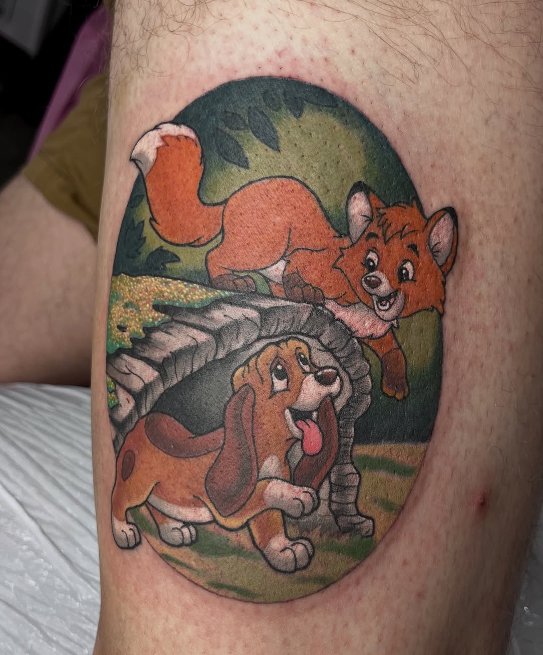 Tattoo by @ghostmalonetattoo — new_school