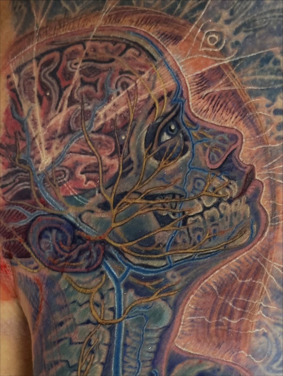 Tattoo by @dominicktattoo — realism, dark_realism