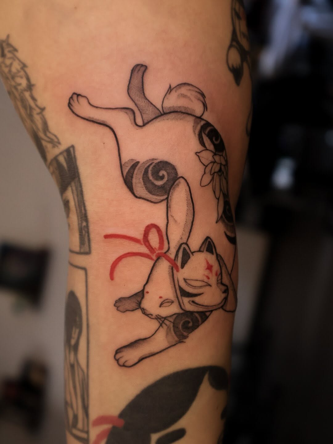 Tattoo by @samishii.ttt — japanese_irezumi, illustrative