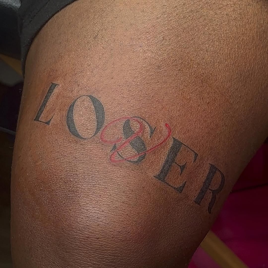 Tattoo by @inkedbycaiah โ lettering_script
