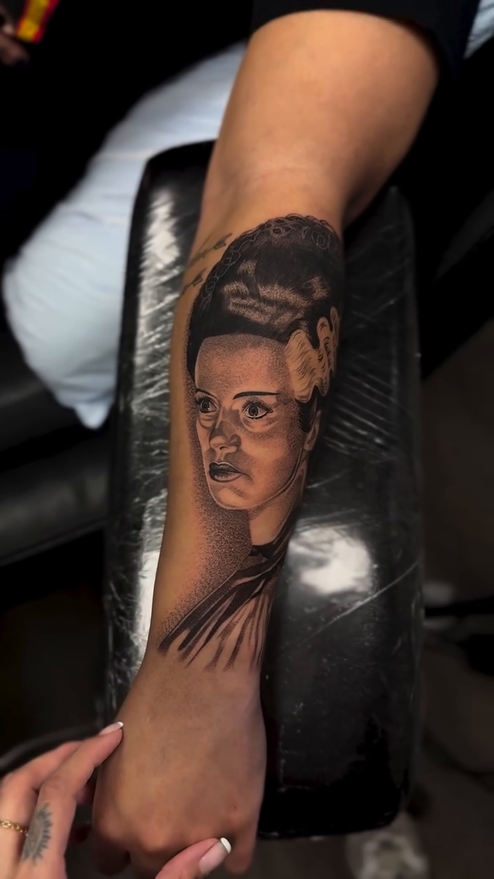 Tattoo by @v.valdivia — realism, black_and_grey