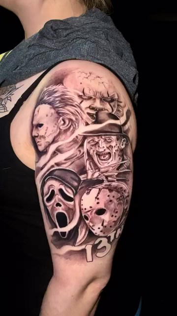 Tattoo by @ef86_vs1 — dark_realism, trash_polka