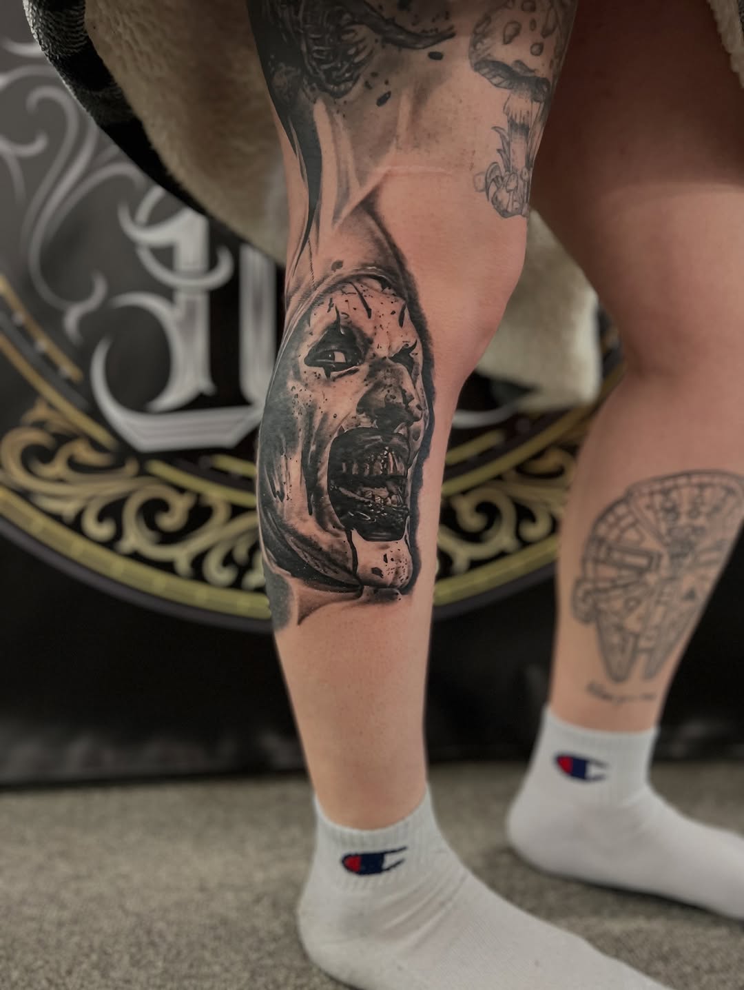 Tattoo by @pedrof.morales — realism, dark_realism