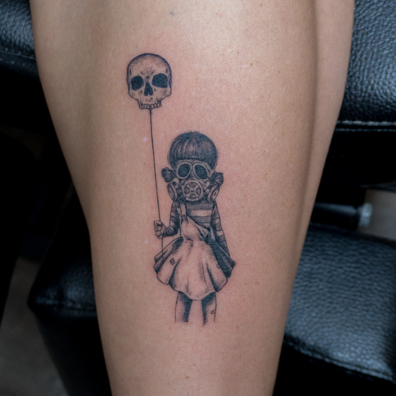 Tattoo by @donaldvoelker — illustrative, black_and_grey