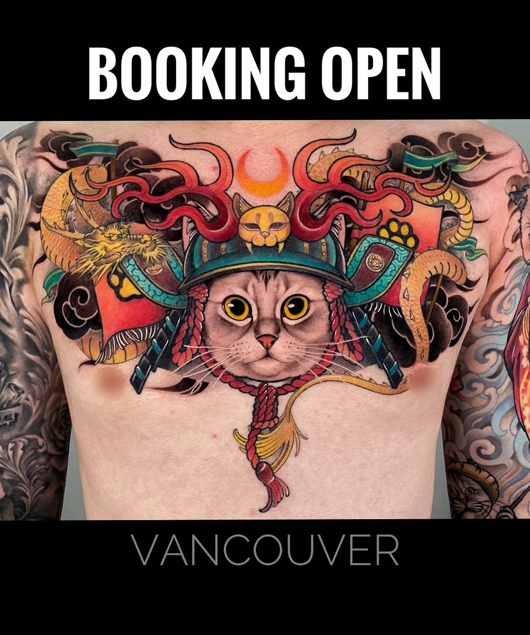 Tattoo by @august_tattooer โ japanese_irezumi, neo_traditional