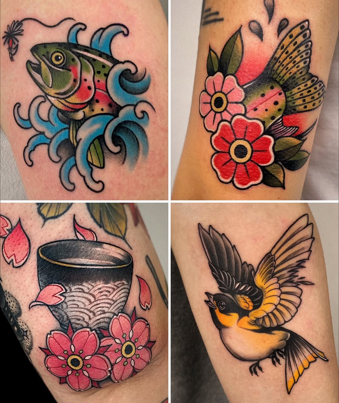 Tattoo by @august_tattooer โ american_traditional, realism