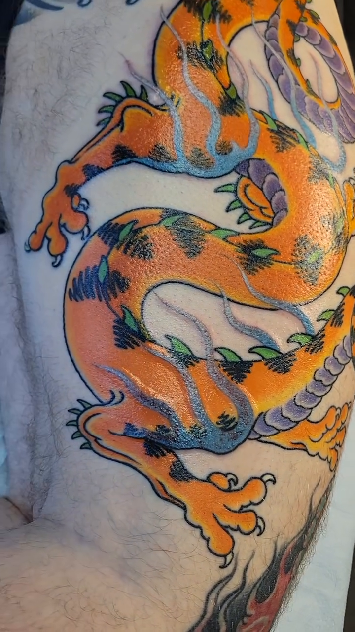 Tattoo by @markkharada — japanese_irezumi