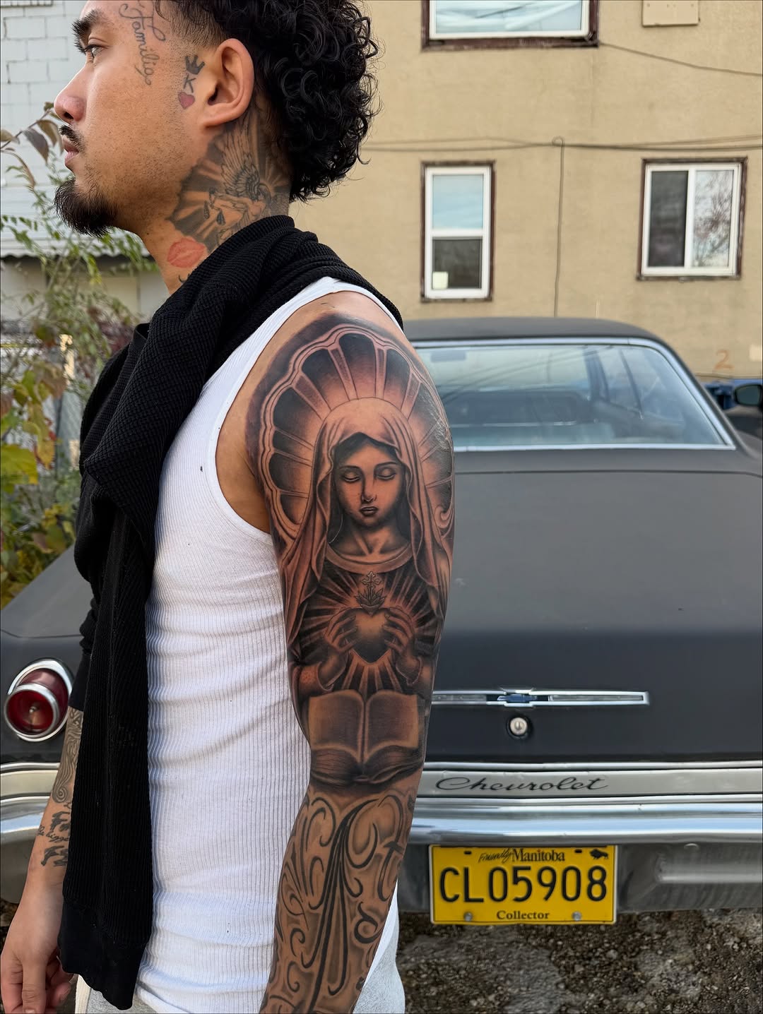 Tattoo by @inkofmine_byleo — black_and_grey, realism