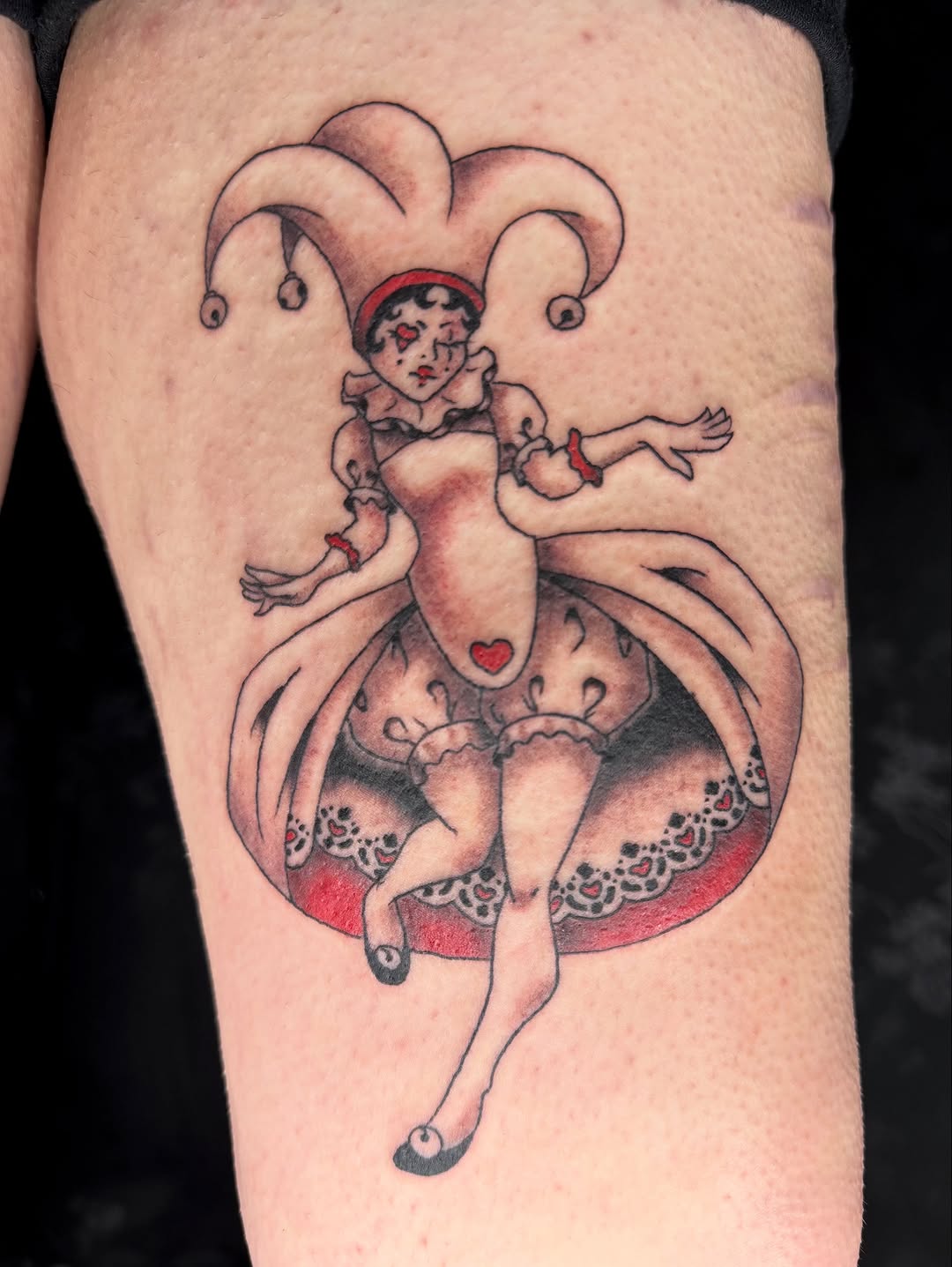 Tattoo by @gothcat.ink β american_traditional