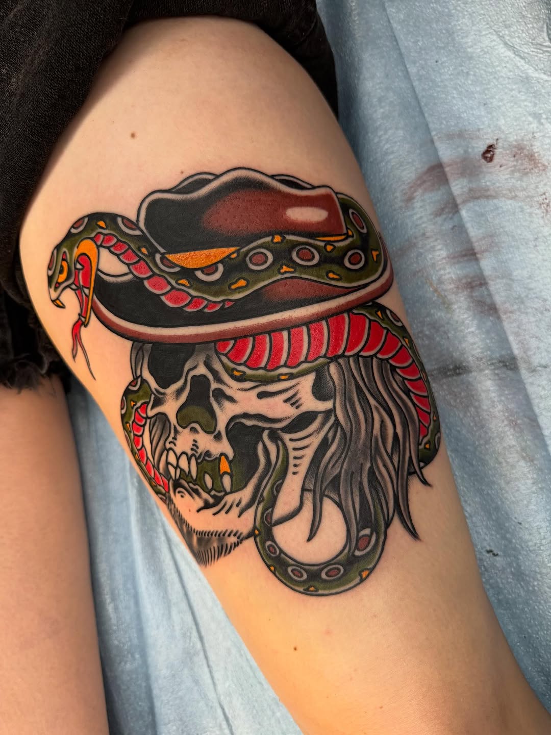 Tattoo by @stephen.reaves.92 — american_traditional, illustrative