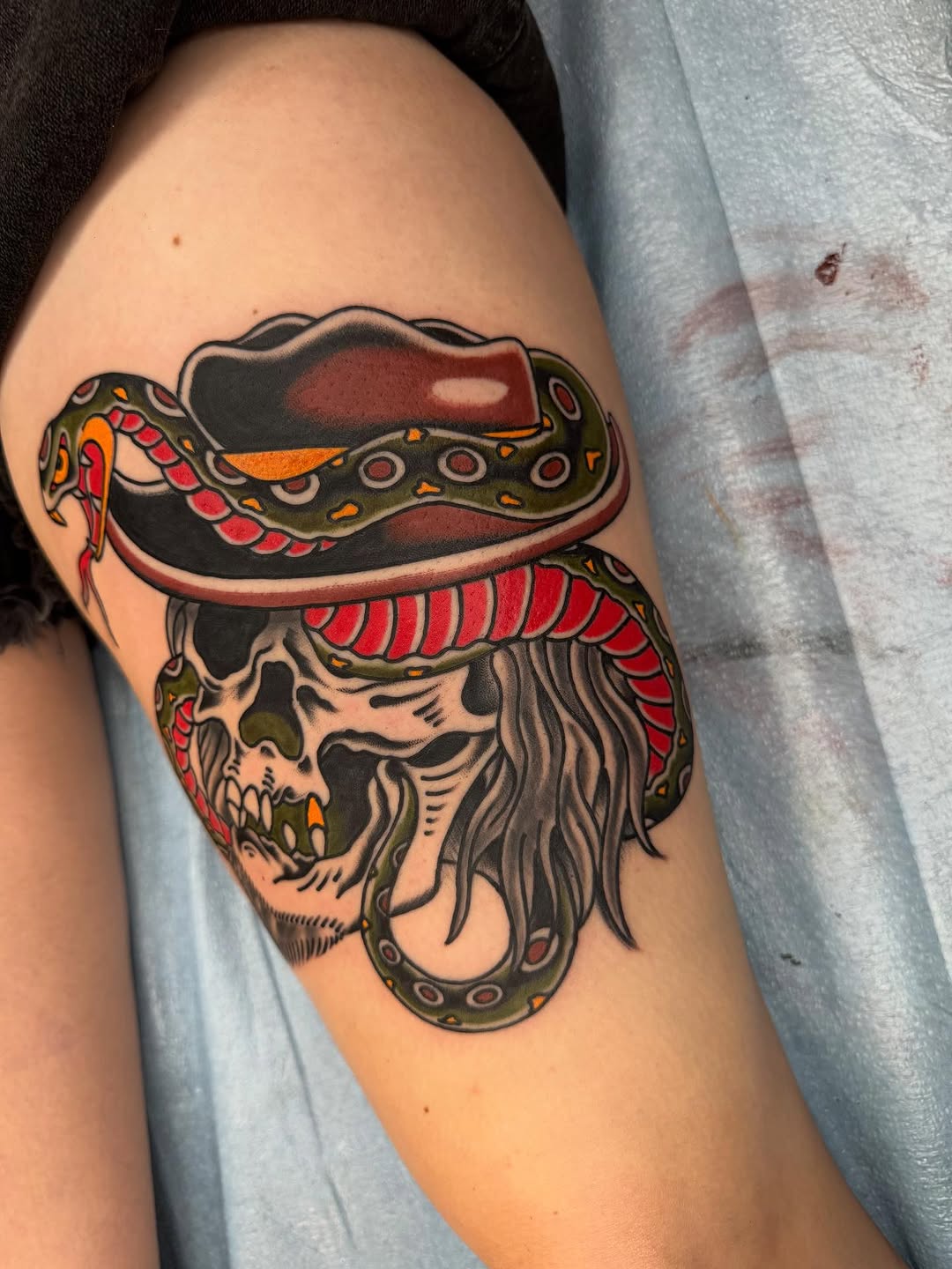Tattoo by @stephen.reaves.92 — american_traditional, illustrative