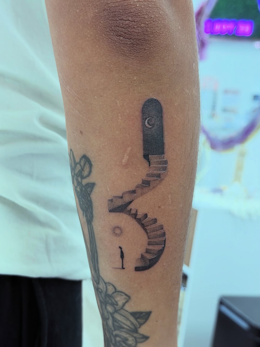 Tattoo by @amandanicole_ink — black_and_grey