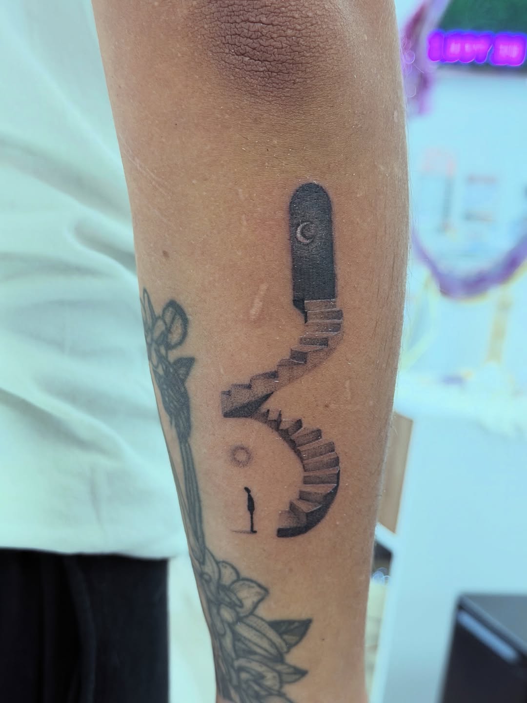 Tattoo by @amandanicole_ink — black_and_grey