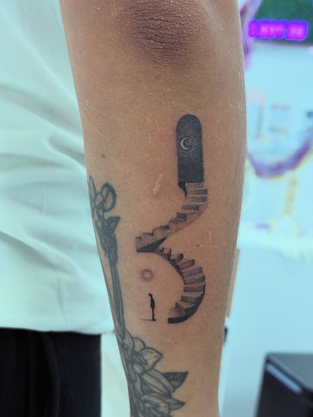Tattoo by @amandanicole_ink — black_and_grey