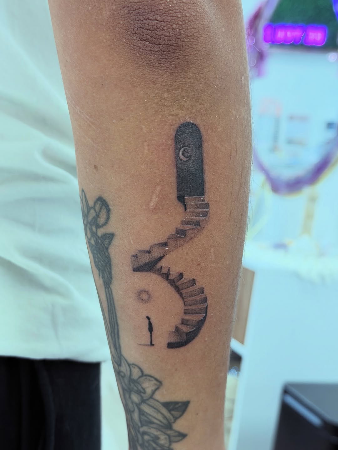 Tattoo by @amandanicole_ink — black_and_grey