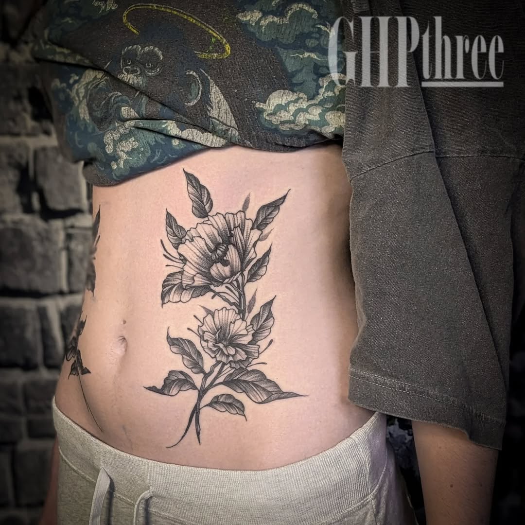 Tattoo by @ghpthree — black_and_grey