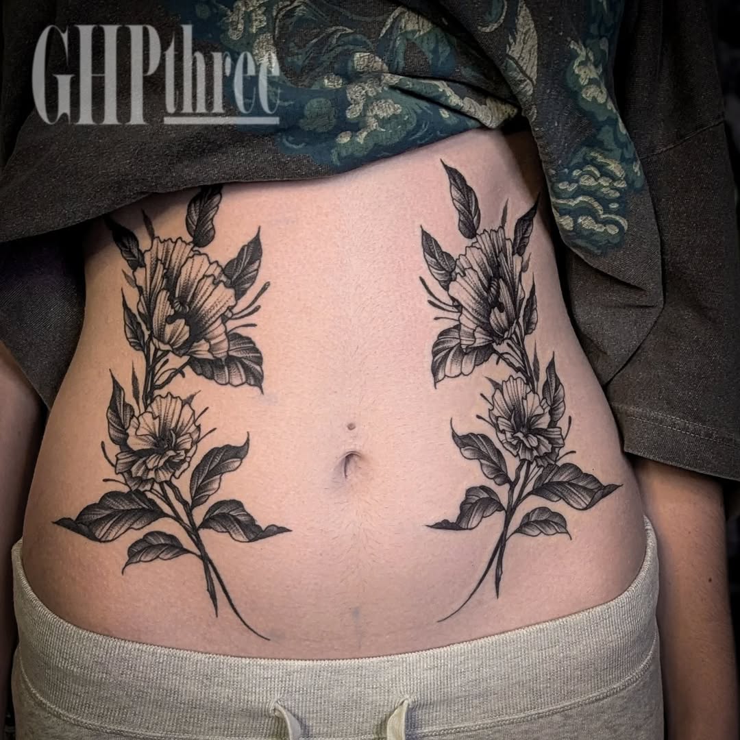 Tattoo by @ghpthree — black_and_grey