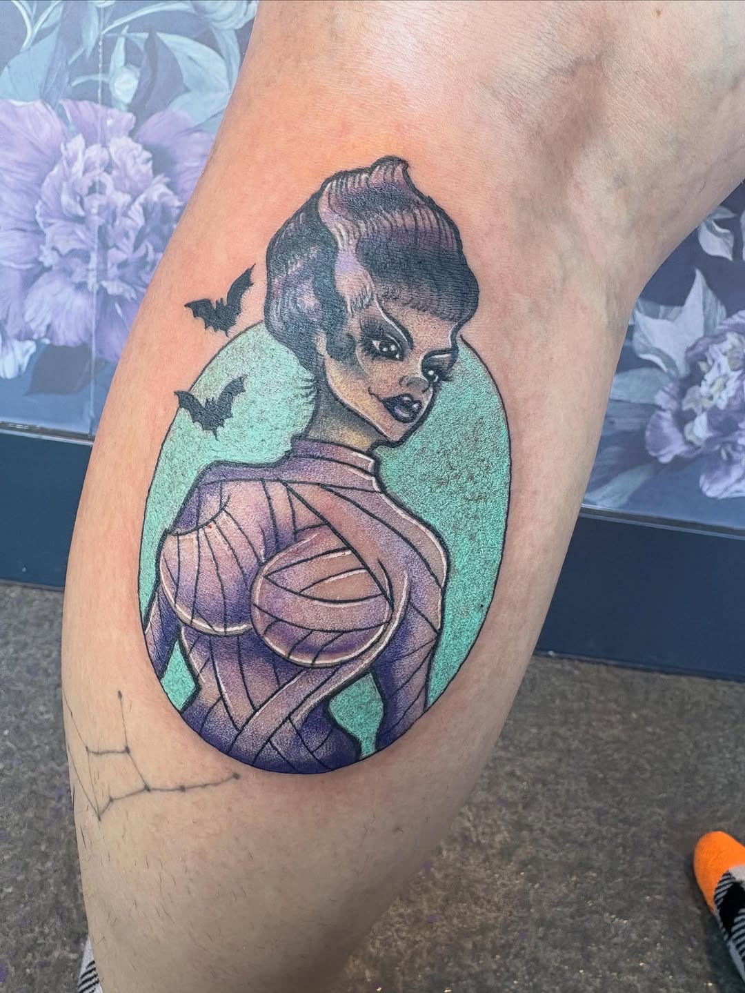 Tattoo by @little_dusty_tattoos — illustrative, neo_traditional