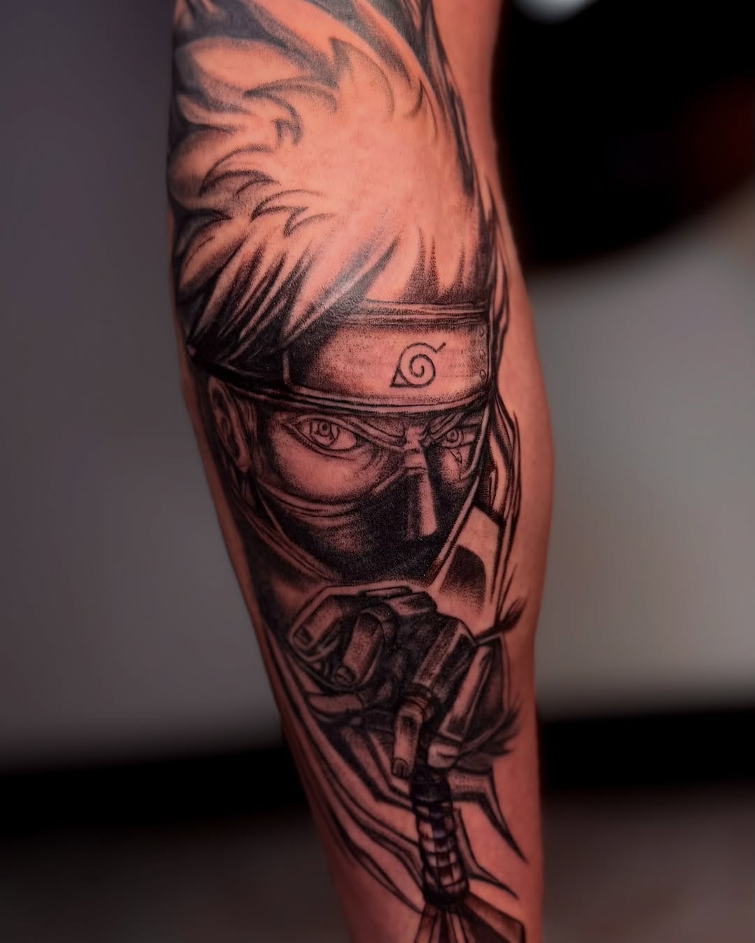 Tattoo by @monk_tattooart — realism, anime