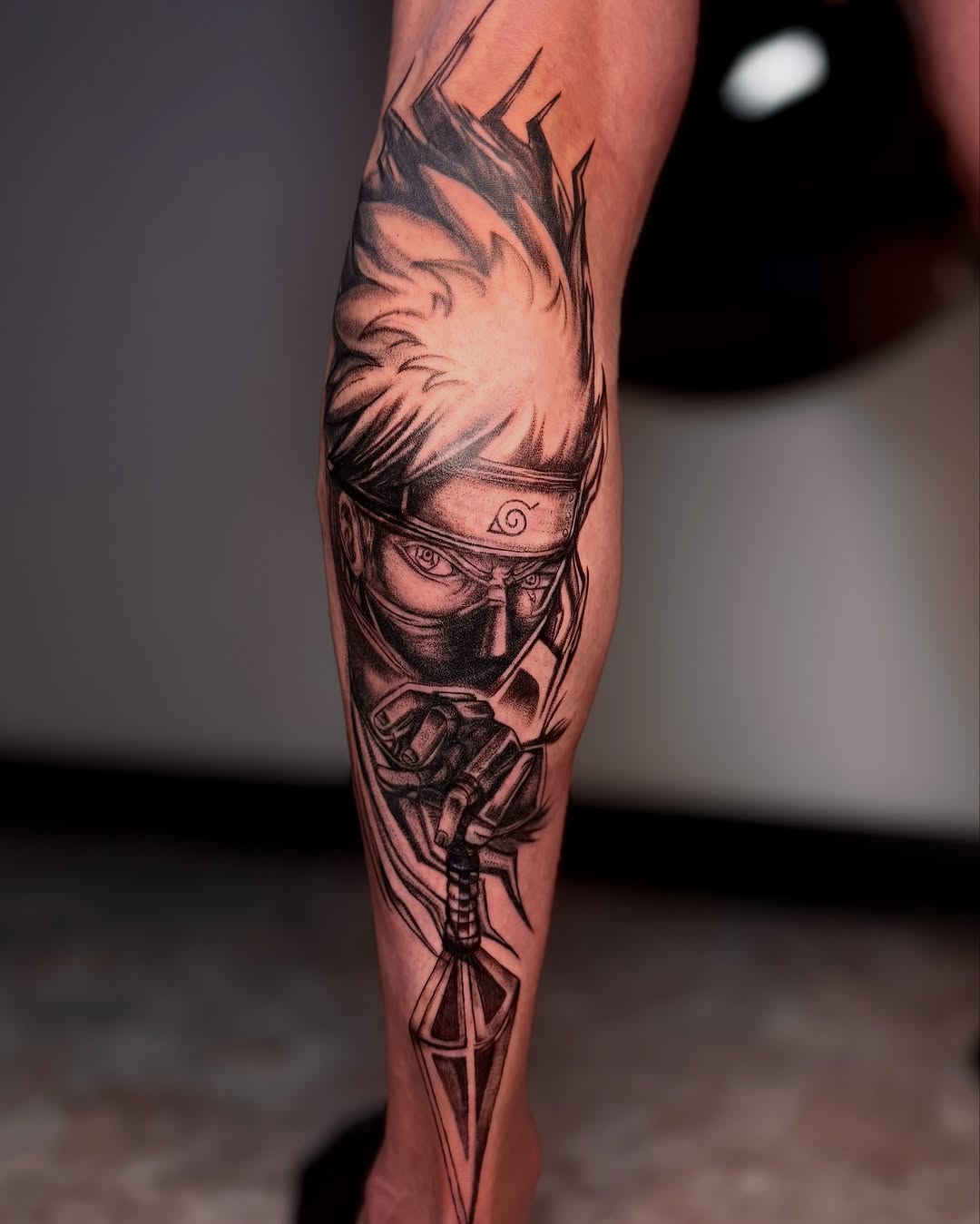 Tattoo by @monk_tattooart — realism, anime
