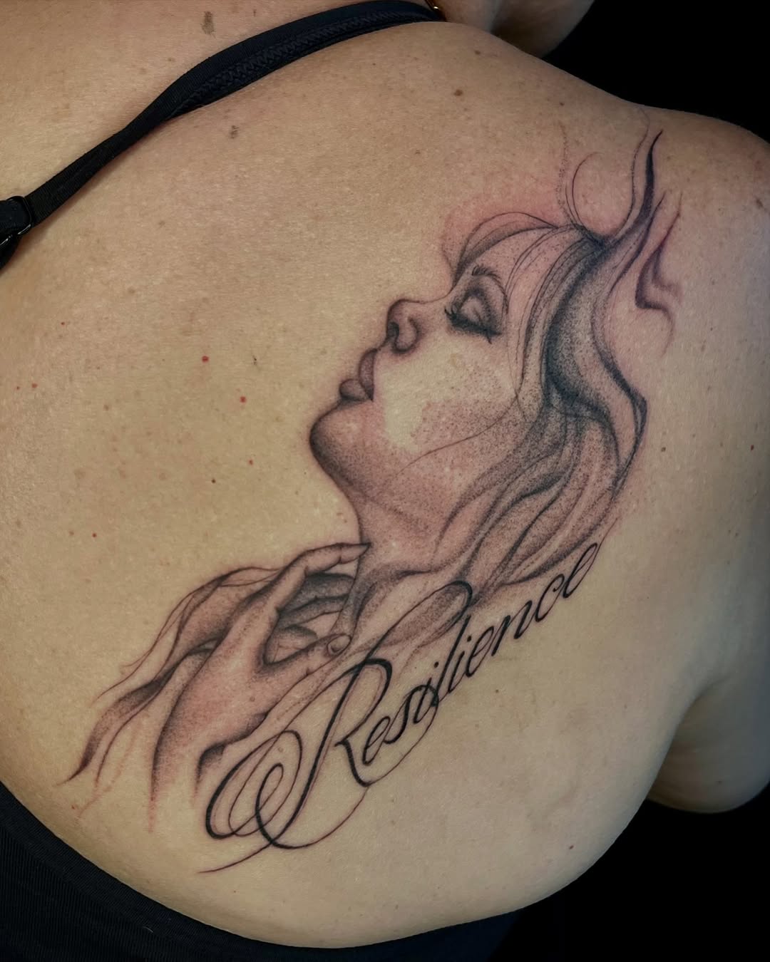 Tattoo by @marticia.tats — fine_line, black_and_grey