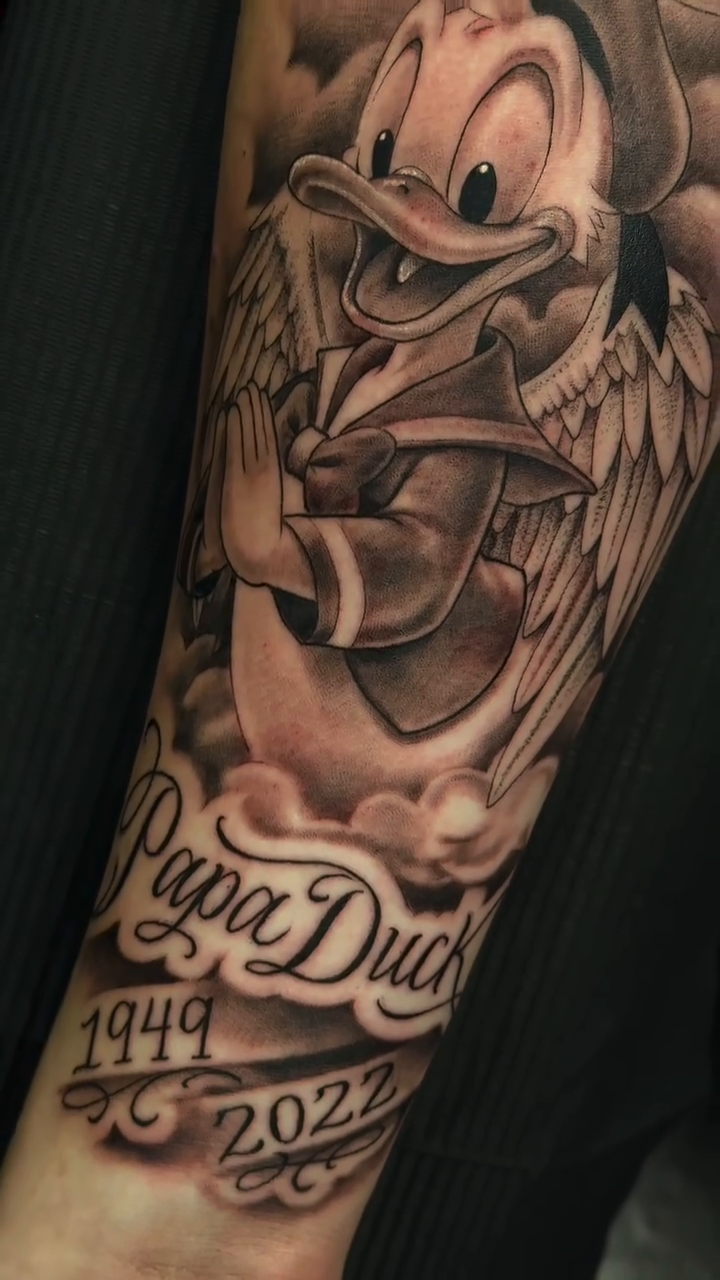 Tattoo by @tattsbybruno — black_and_grey, realism