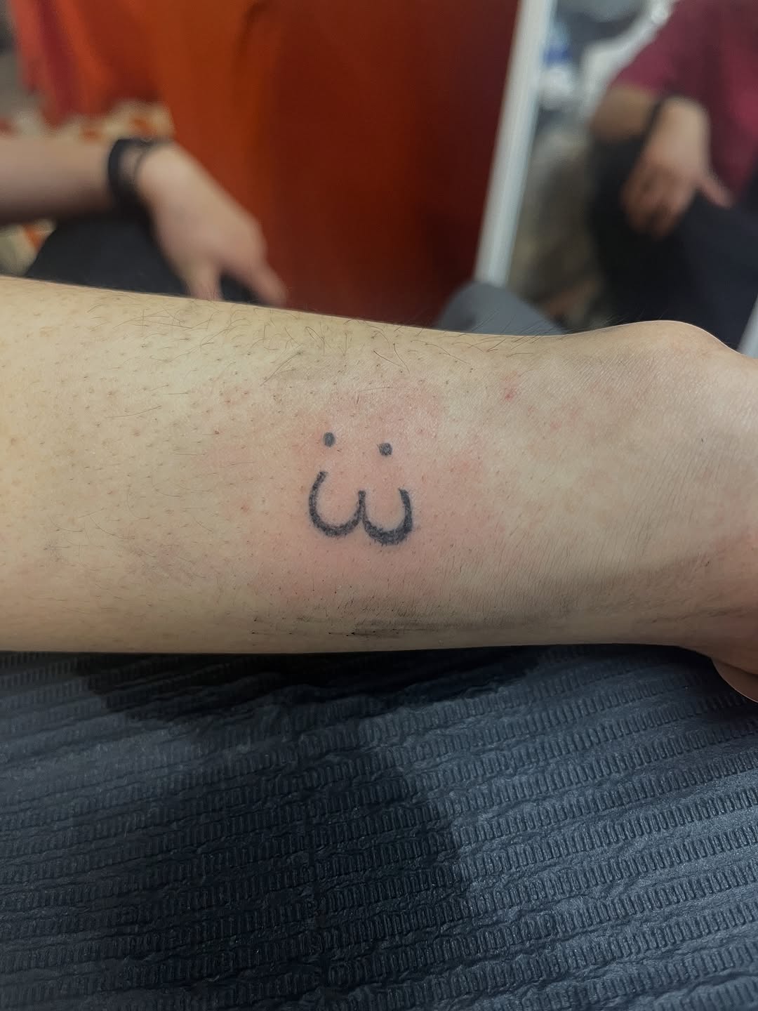Tattoo by @hanadoeseverything — minimalist