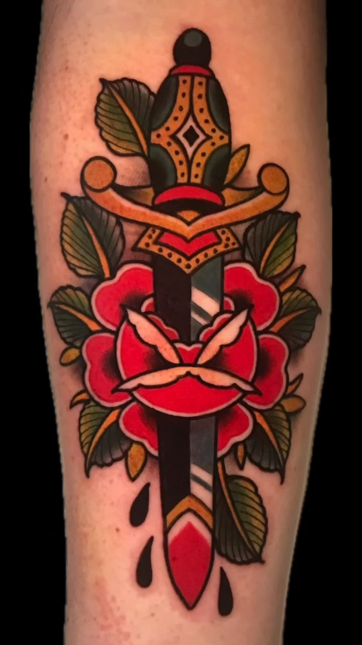 Tattoo by @whitewolfink — american_traditional