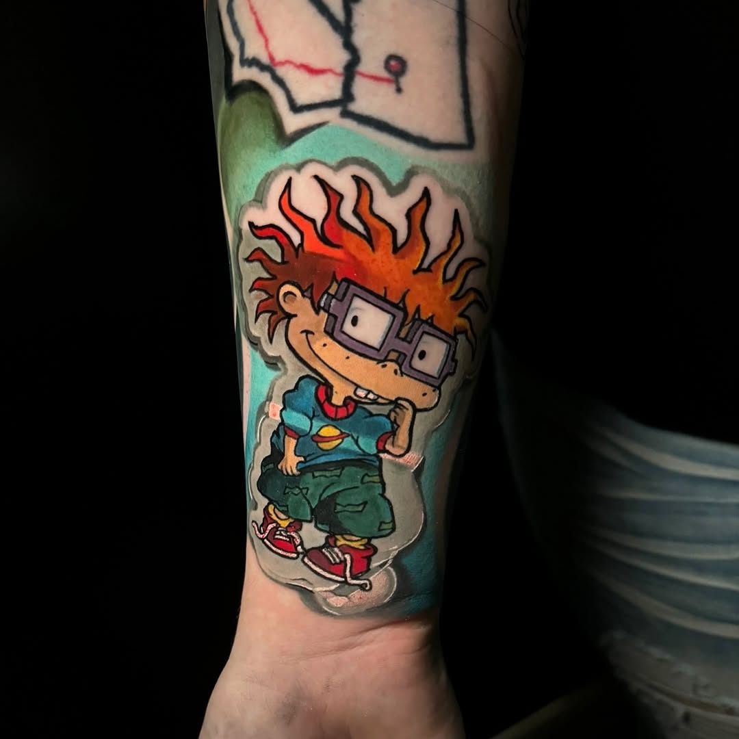 Tattoo by @inkmejohnny — new_school, anime
