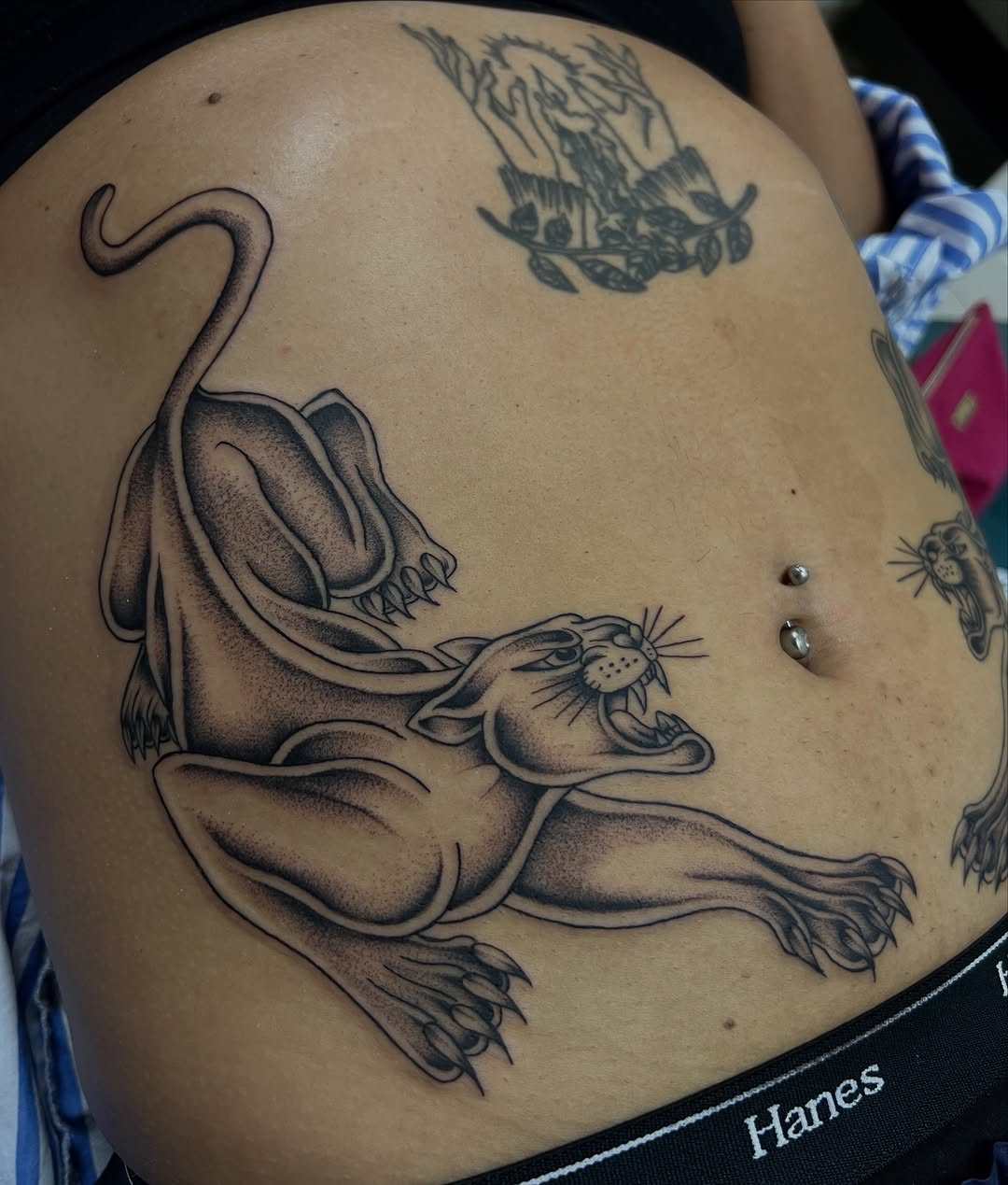 Tattoo by @nadiacallahan โ black_and_grey, illustrative