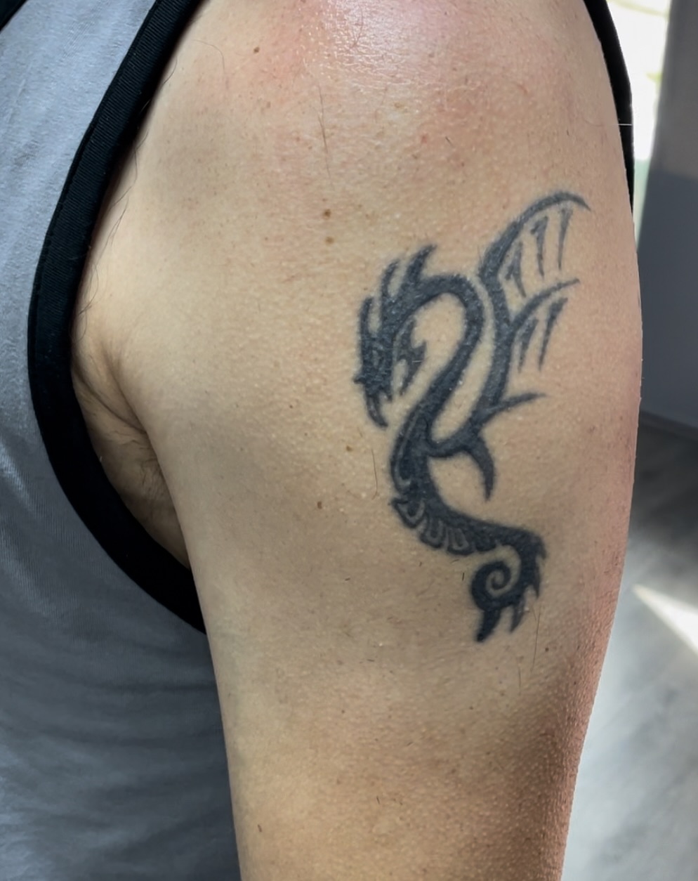 Tattoo by @ghostmantattoo — tribal