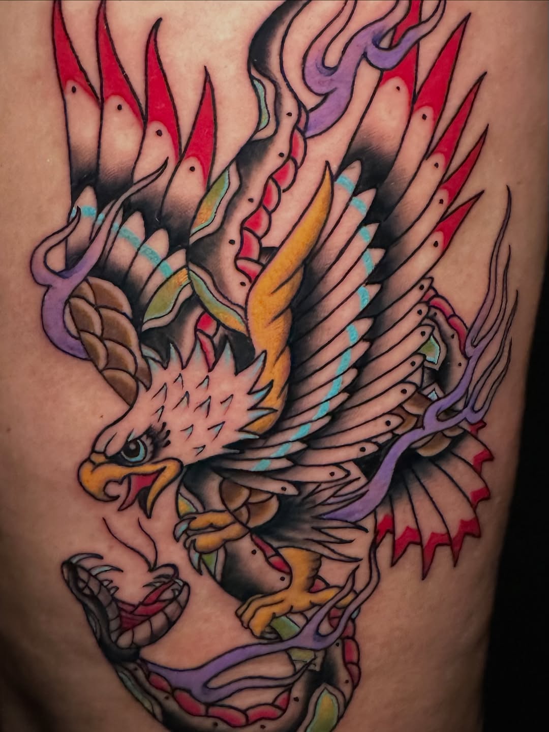 Tattoo by @dougmcgrathtattoos — american_traditional, neo_traditional