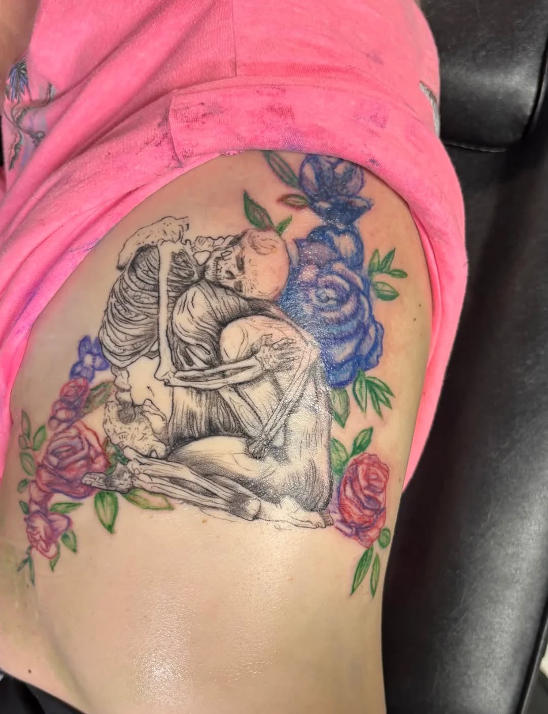 Tattoo by @inkcubus.kaighn — realism, black_and_grey