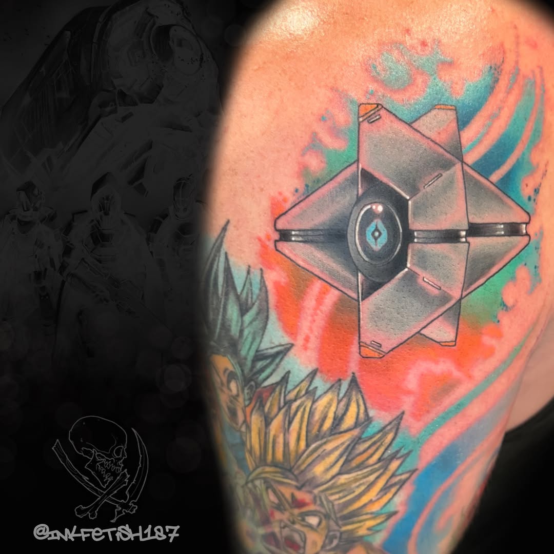 Tattoo by @inkfetish187 — realism, anime