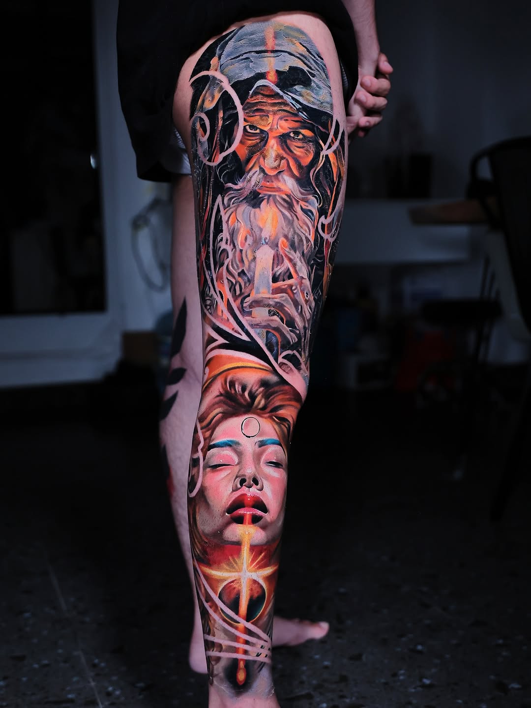 Tattoo by @yoshi.theink β realism, trash_polka