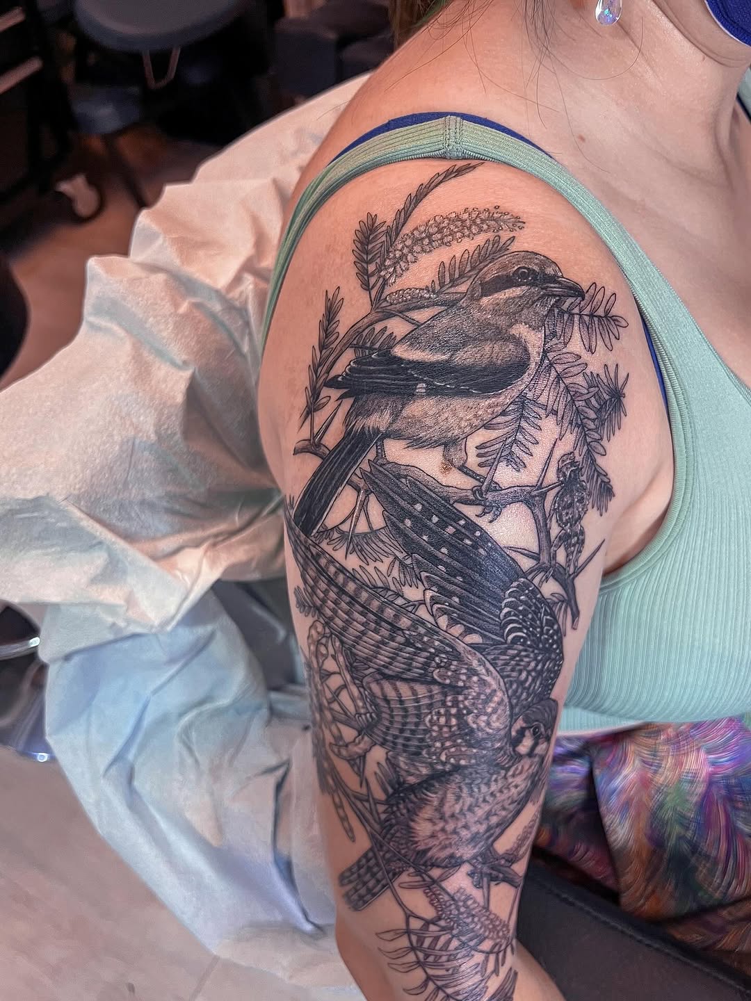 Tattoo by @thedimforest β realism, black_and_grey