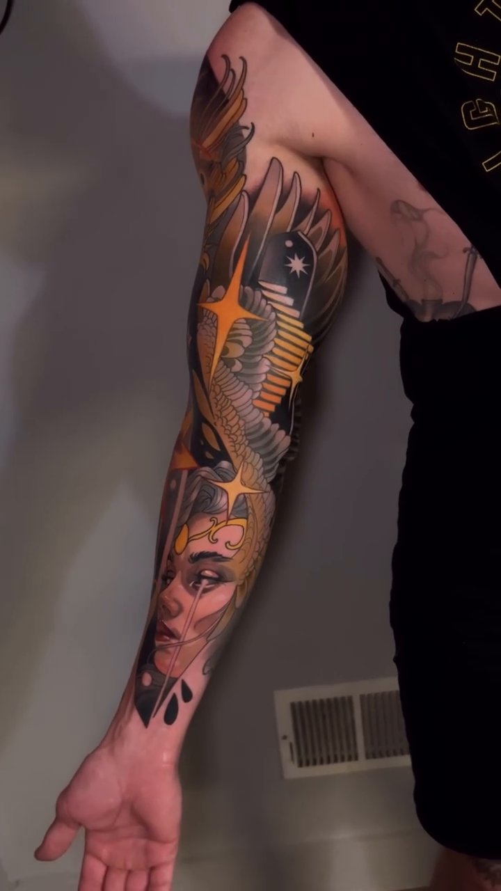 Tattoo by @levimurphyart — japanese_irezumi