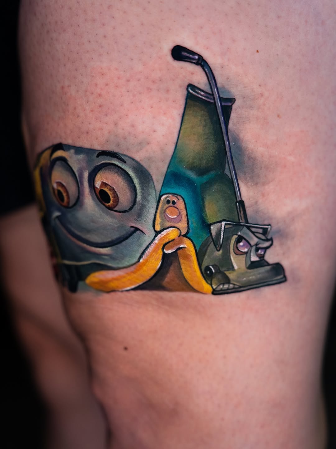 Tattoo by @inkmejohnny — new_school, realism