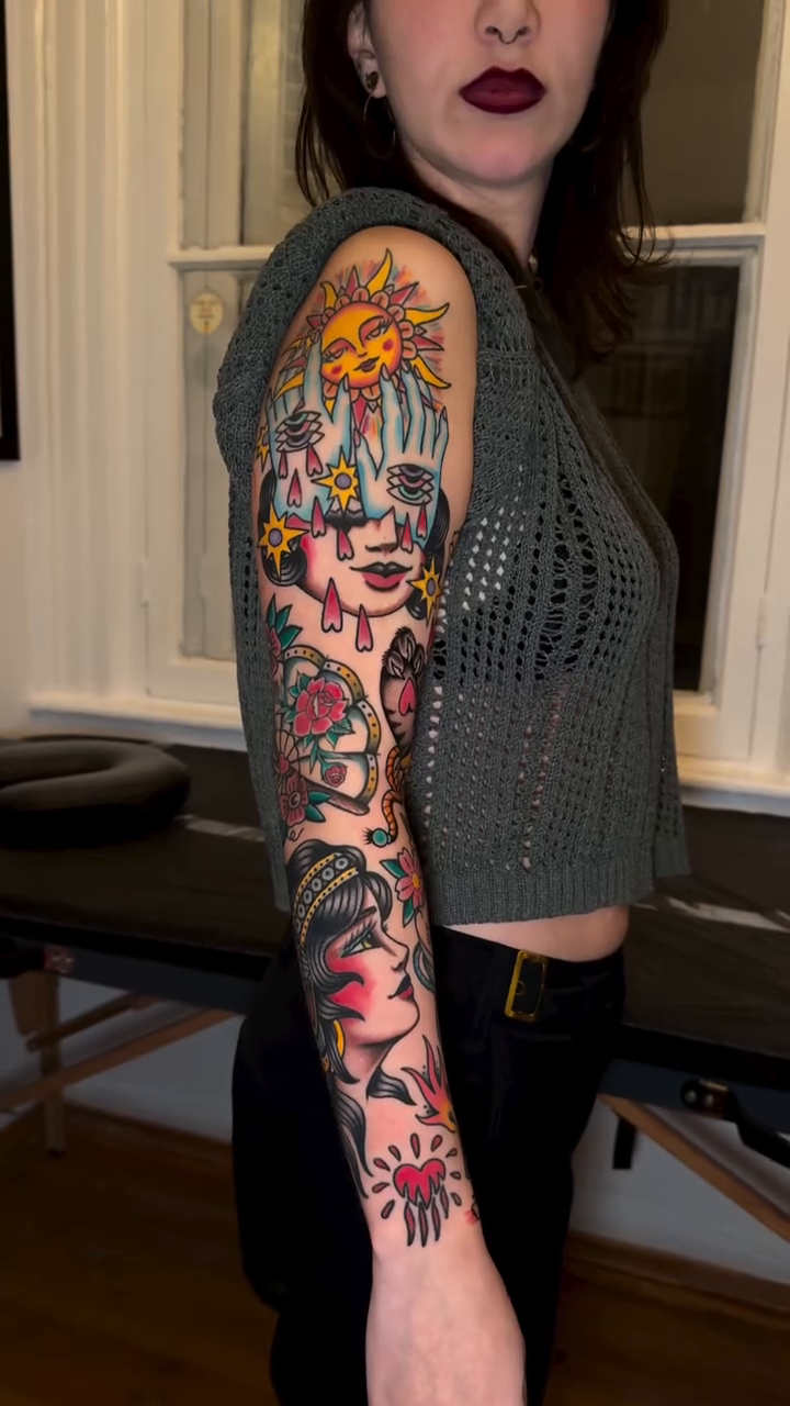 Tattoo by @selimstein — american_traditional, neo_traditional