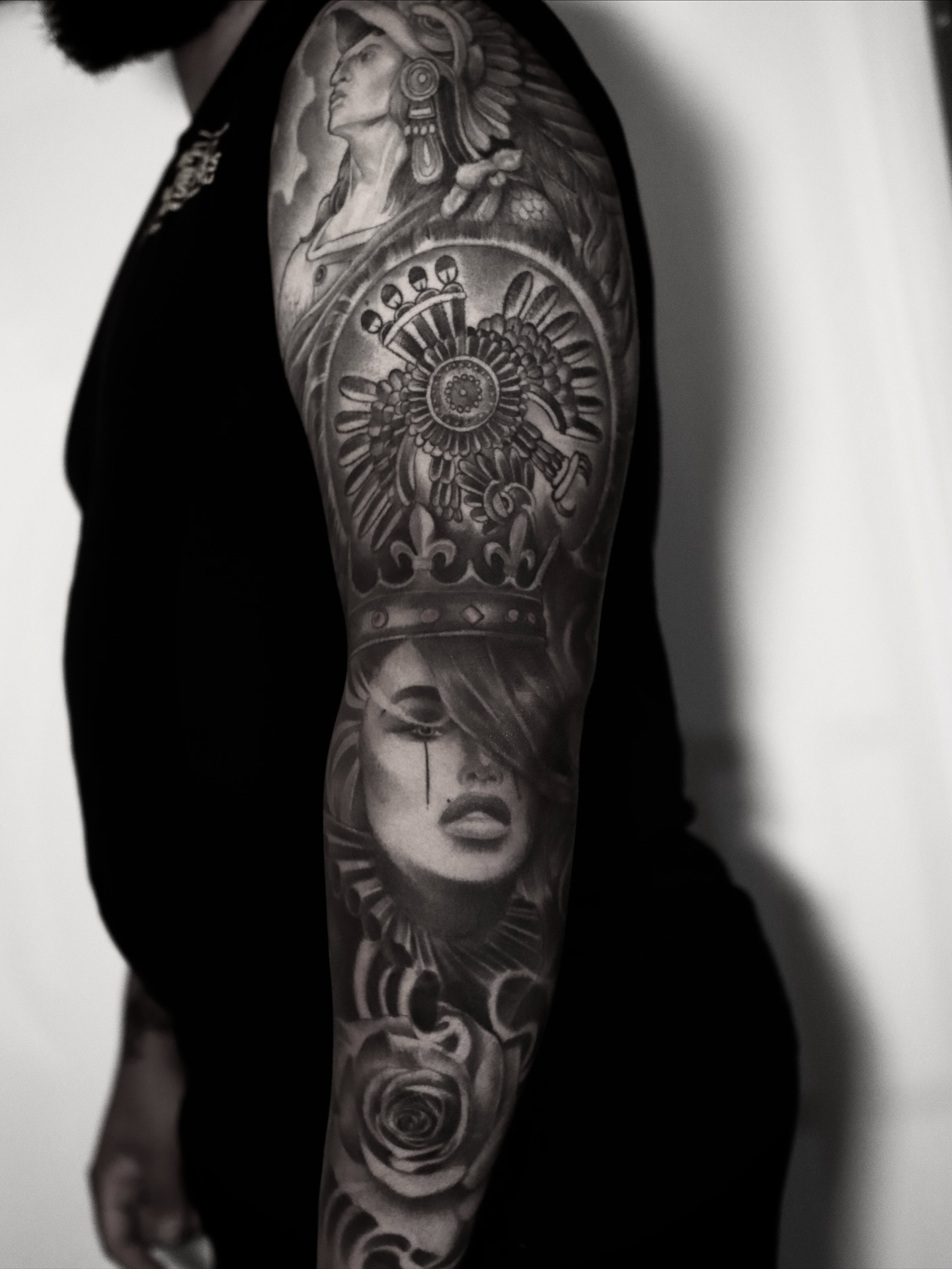 Tattoo by @tat_papi — realism, black_and_grey