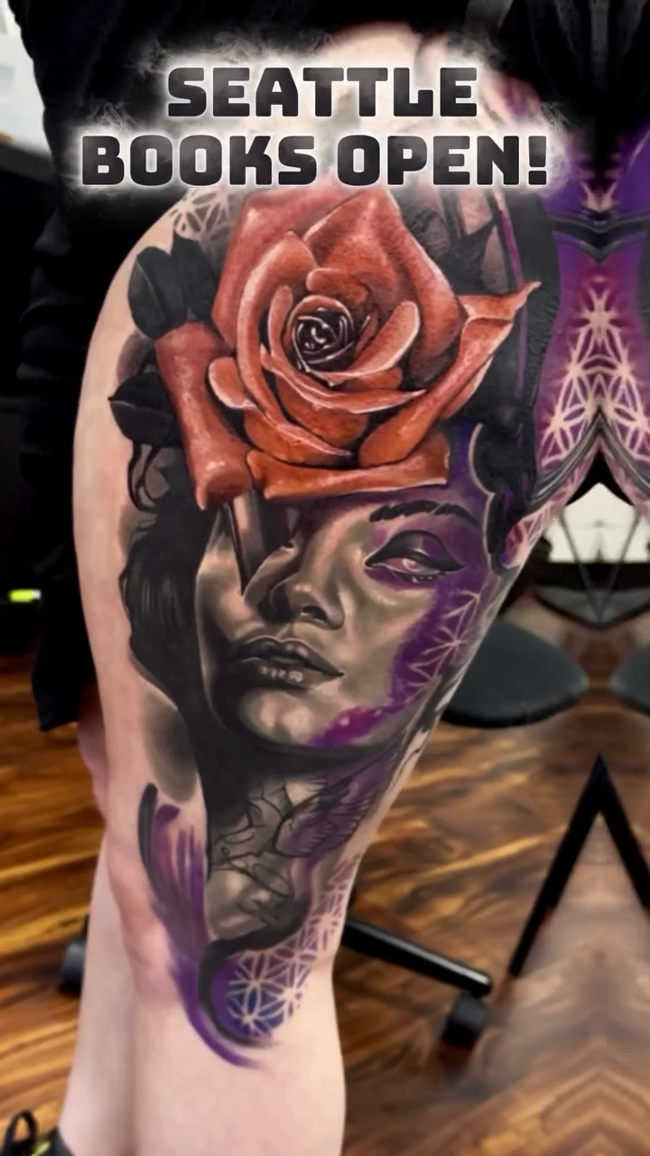 Tattoo by @danaratattoos — realism, fine_line
