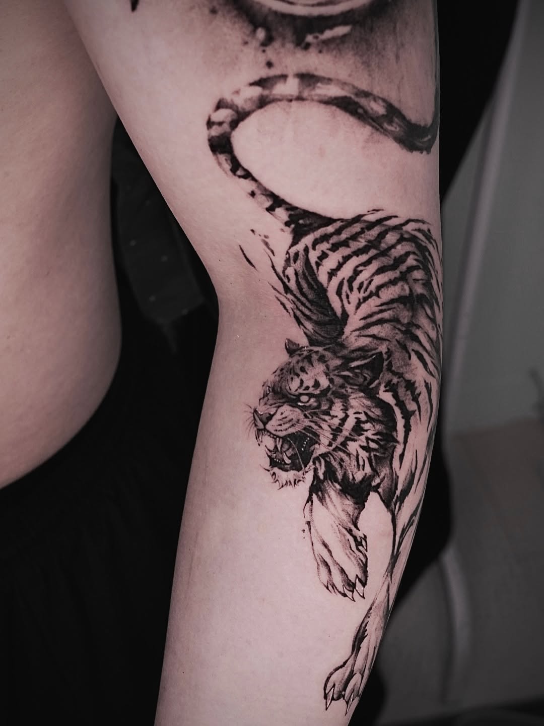 Tattoo by @dowoo_tattoo β black_and_grey, realism