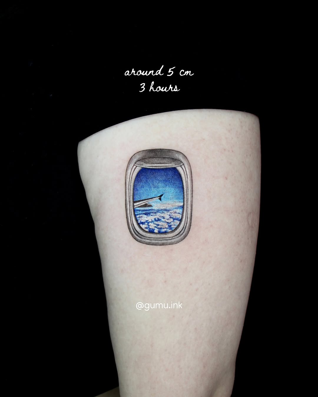 Tattoo by @gumu.ink โ realism, fine_line