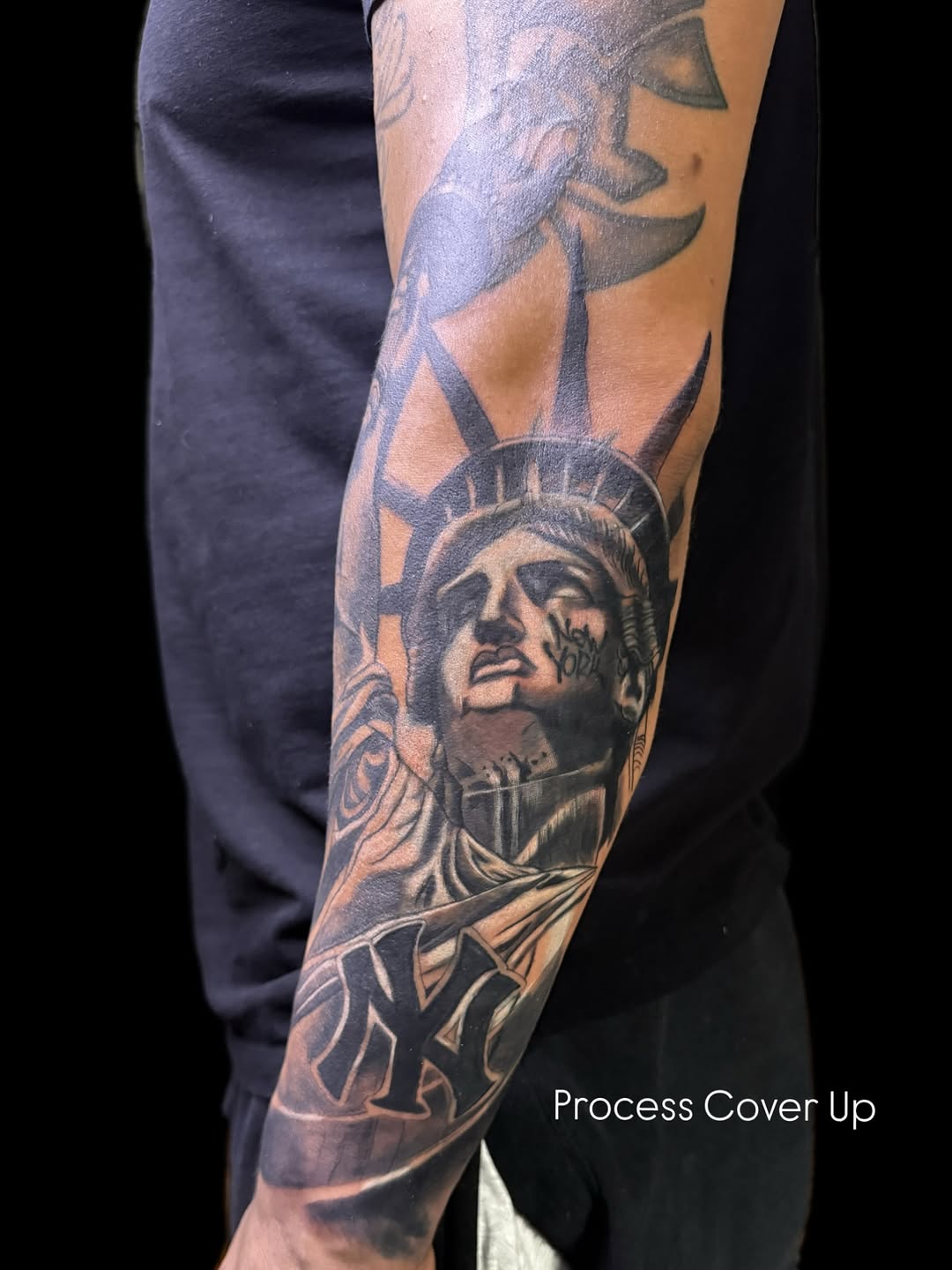Tattoo by @germanpatino_ink — realism, black_and_grey