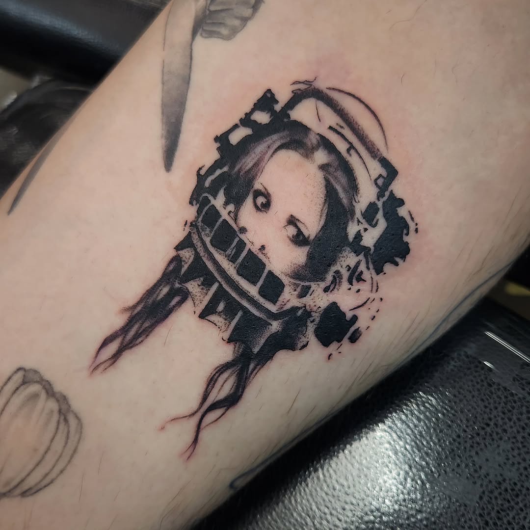 Tattoo by @stone_man720 — dark_realism, blackwork