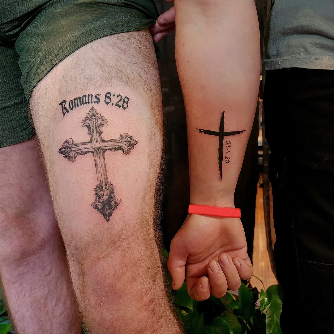 Tattoo by @americana_renegade — black_and_grey, lettering_script