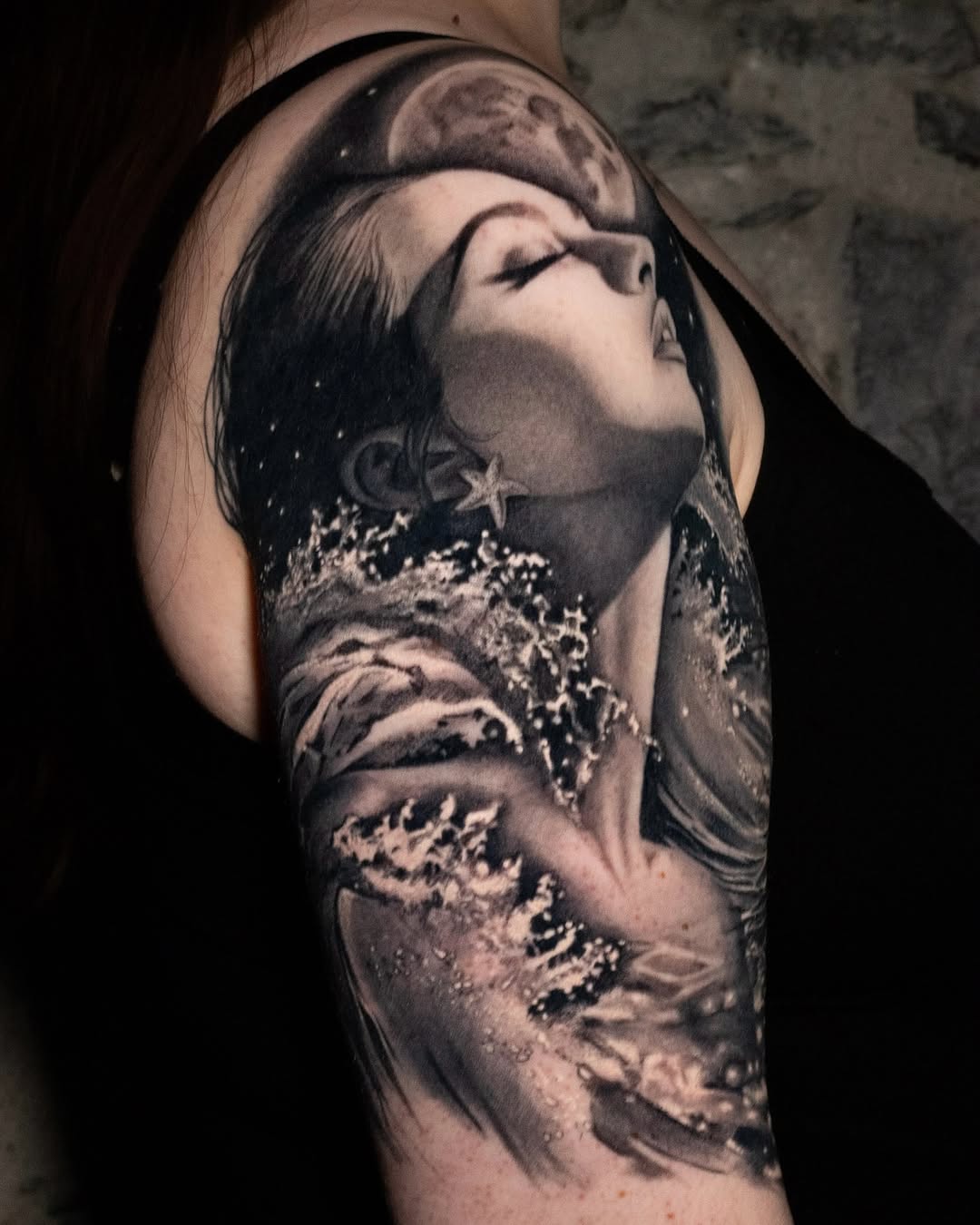 Tattoo by @isabelroseink โ realism, black_and_grey